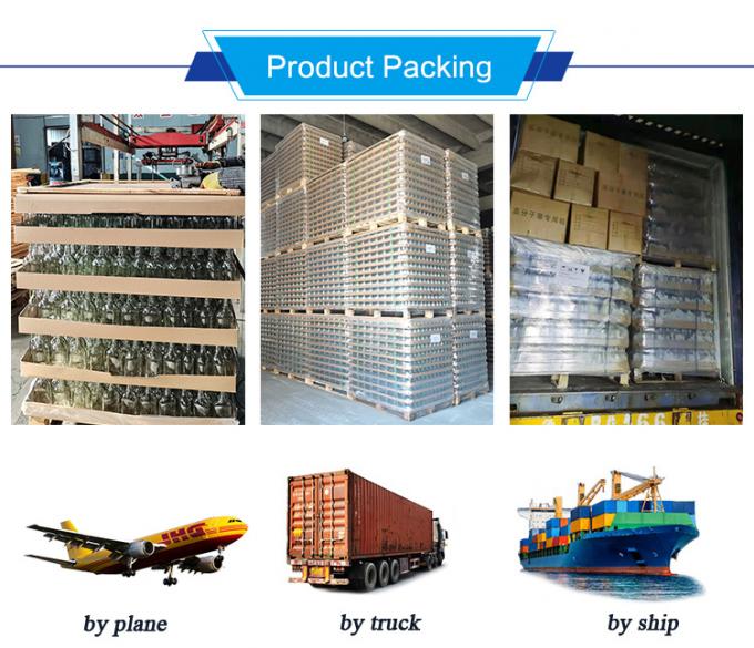 Giá nhà máy 200ml 250ml 350ml 500ml 1000ml chai nước sốt thủy tinh với nắp nhựa với nắp vít 3