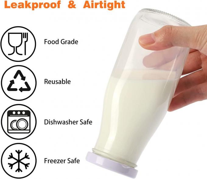 chai nước trái cây thủy tinh trong suốt 2 oz 300ml cho đồ uống nhẹ 1