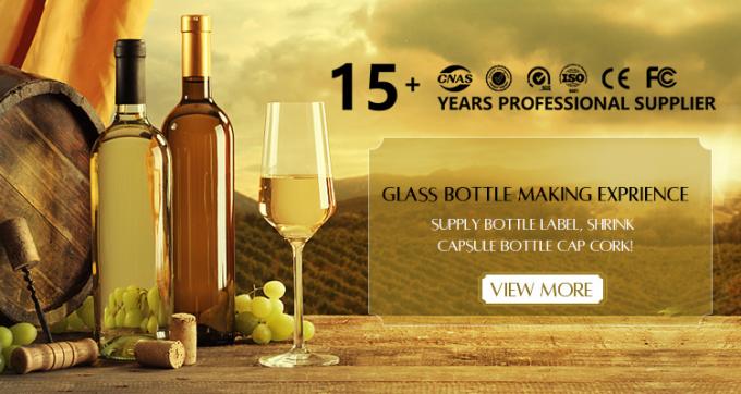 chai rượu vang màu đỏ 750ml rỗng chai rượu vang rượu vang với nắp vít 0