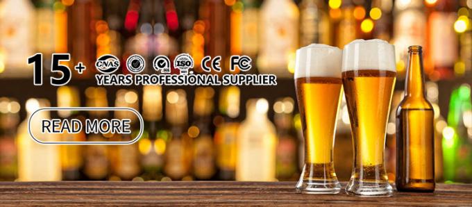 Thùng bia thủy tinh có ga 330ml 12 oz trong suốt rõ ràng 0