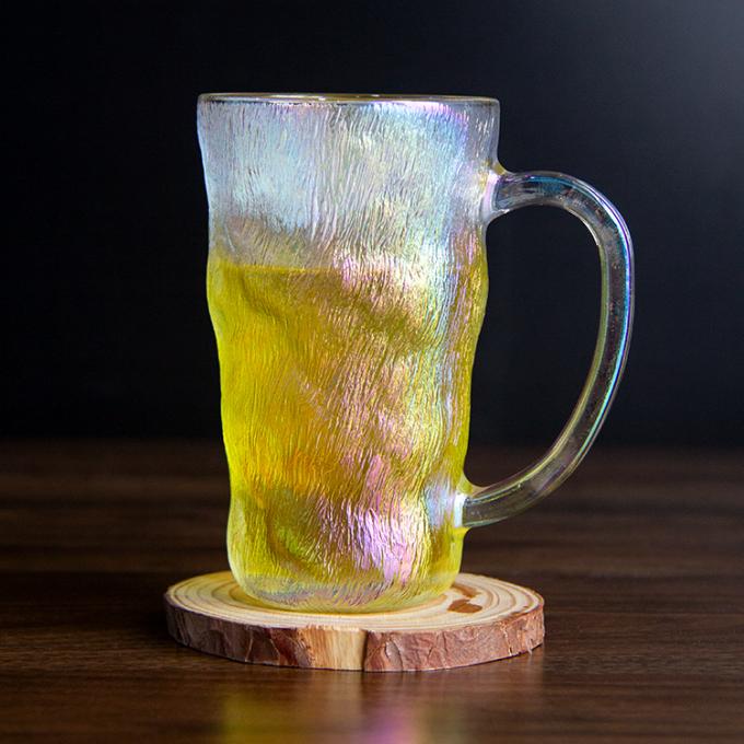 300ml Glacier Glass Tumbler Stein Beer Mug Juice Cà phê uống 2