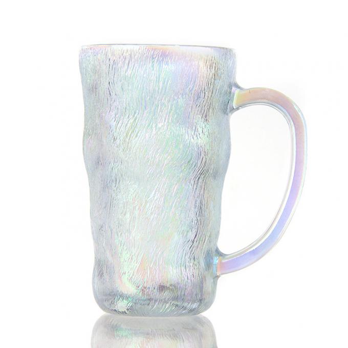 300ml Glacier Glass Tumbler Stein Beer Mug Juice Cà phê uống 0