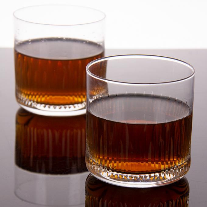 Rượu vang xoay tinh thể thủy tinh Tumbler Old Fashioned Rocks Bar 370ml ODM 3