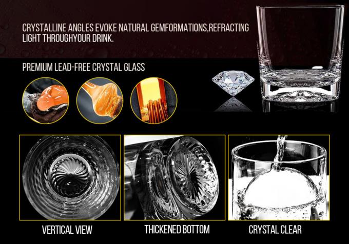 280ml Crystal Highball Cocktail Glass Cho Nước Whiskey 2