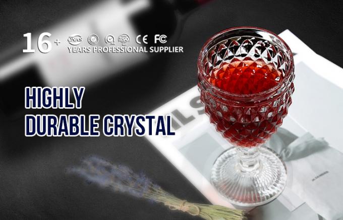 Vintage Cocktail Rượu vang đỏ Cốc rượu vang Giáng sinh Cốc rượu vang thủy tinh 350ml 0