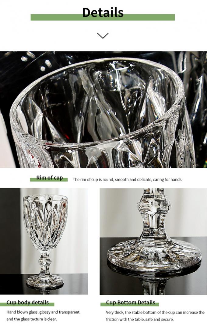 Đồ thủy tinh rượu vang đỏ nổi bật Glassware Xám ODM 1