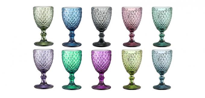 Đồ thủy tinh rượu vang đỏ nổi bật Glassware Xám ODM 2