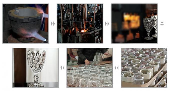Đồ thủy tinh rượu vang đỏ nổi bật Glassware Xám ODM 7