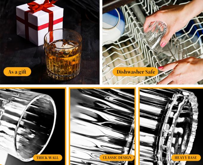 Rượu vang vô thân có xương sườn Highball Glass Champagne Whisky Cups For Bar 2