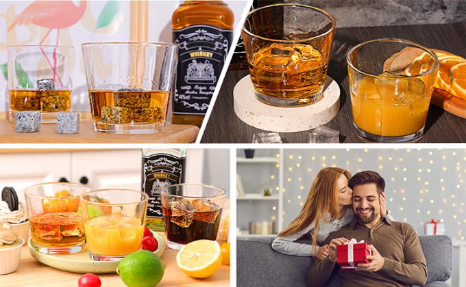 Snow Mountain Shot khắc Highball Glass 500ml tùy chỉnh 2