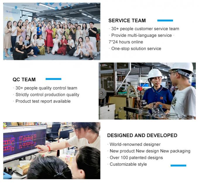 Thùng thủy tinh thực phẩm được tùy chỉnh loại thực phẩm bếp đóng kín Thùng thủy tinh cho dưa chuột 7