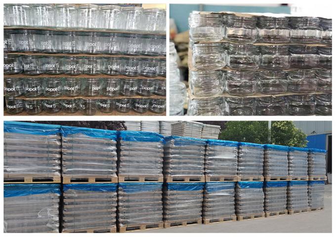 Ưu tiên gia đình bảo quản dưa chuột thủy tinh đóng hộp bình thủy tinh đông lạnh sáu góc cho nhà bếp 10