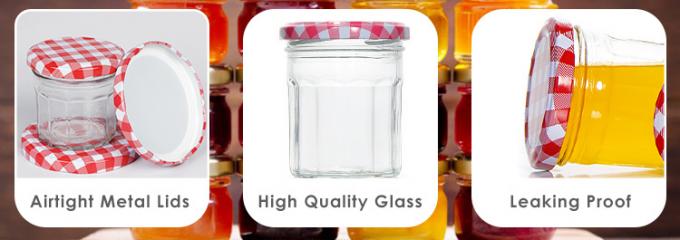 Đồ chứa thủy tinh tròn rõ ràng 50ml 100ml 200ml 2