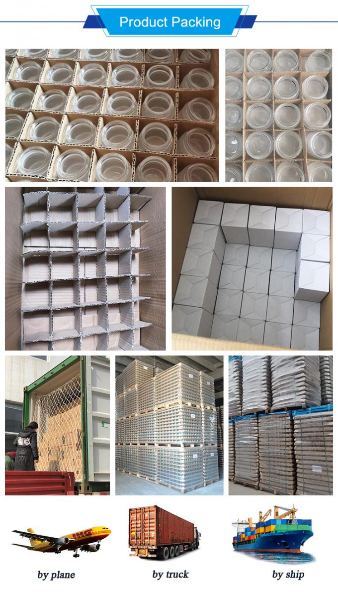 Thùng chứa kem tùy chỉnh Thùng chứa kem rỗng 1oz 2oz 3oz 4oz mặt thẳng 2