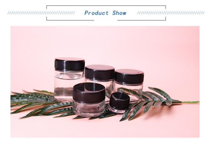 Thùng kính mỹ phẩm trong suốt 200ml Thùng kem có nắp 0