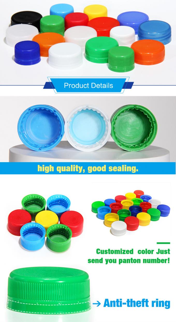 Hình dạng tùy chỉnh 28mm nước ngọt carbonated nước ngọt PP nhựa CSD Cap cho chai đồ uống 0