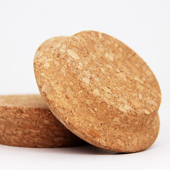 Gỗ mềm conic Cork chai nắp nắp nắp nắp cho chai rượu vang 4