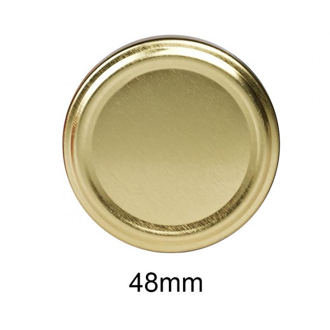 Custom in ấn thủy tinh mật ong lọ chai Cap Tinplate Lug Closures 7