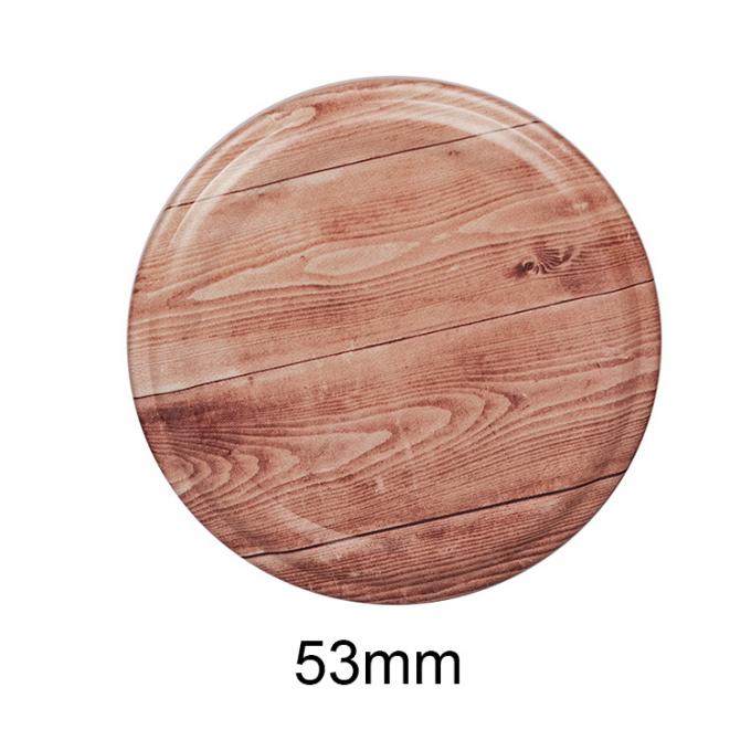 Custom in ấn thủy tinh mật ong lọ chai Cap Tinplate Lug Closures 8
