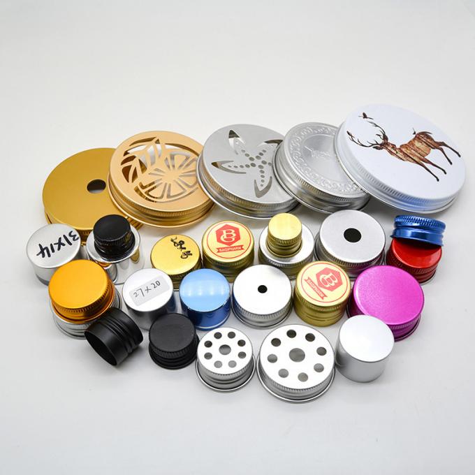 Nắp chai nước ngọt kim loại có sợi thép nắp chai sữa thủy tinh nhôm 13mm-104mm 3
