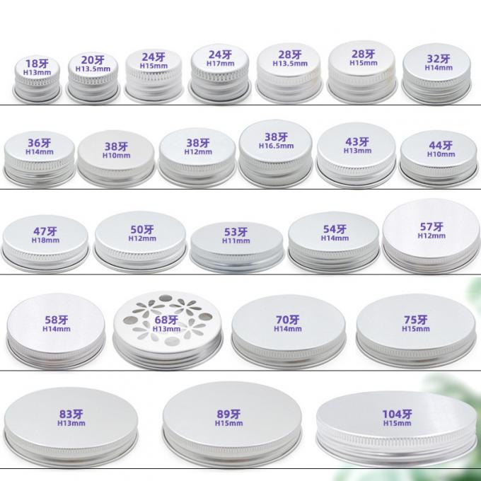 Nắp chai nước ngọt kim loại có sợi thép nắp chai sữa thủy tinh nhôm 13mm-104mm 2