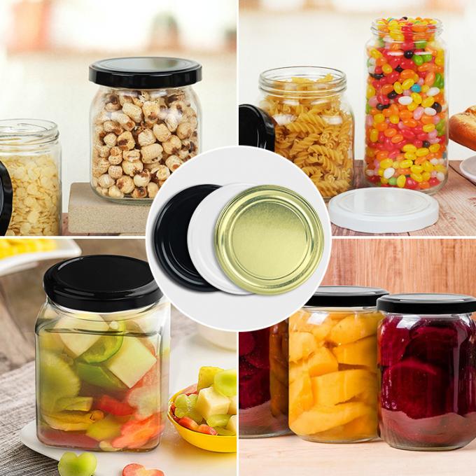 110mm vít kim loại Jar nắp Lug Cap với toàn bộ niêm phong 2