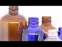 Chai kem dưỡng da mini 60ml Máy khuếch tán thủy tinh tròn 4oz Boston số lượng lớn