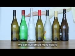 OEM Frosted Borosilicate Glass Wine Bottle 75cl trong bán lẻ