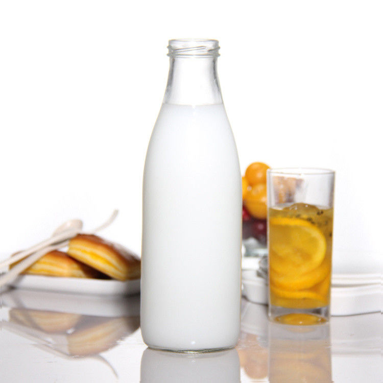 Giá nhà máy 200ml 250ml 350ml 500ml 1000ml chai nước sốt thủy tinh với nắp nhựa với nắp vít