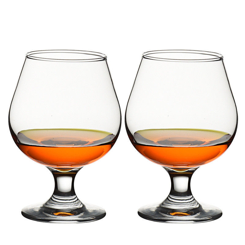 Short Stem Cognac Brandy Glass Crystal Cup Cốc không có chì ODM