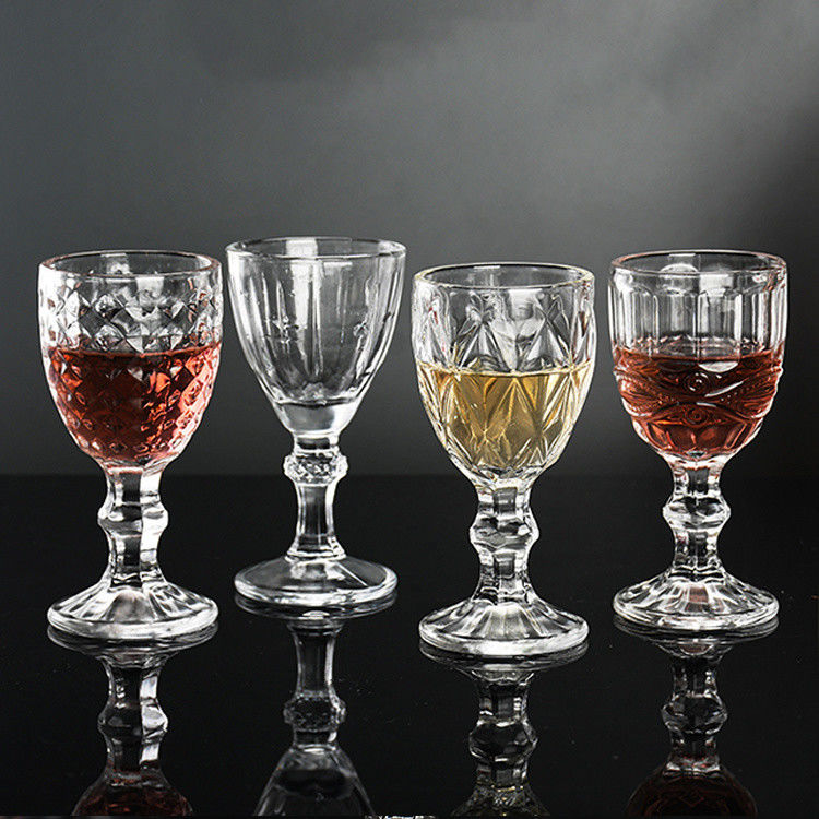 Vintage Cocktail Rượu vang đỏ Cốc rượu vang Giáng sinh Cốc rượu vang thủy tinh 350ml