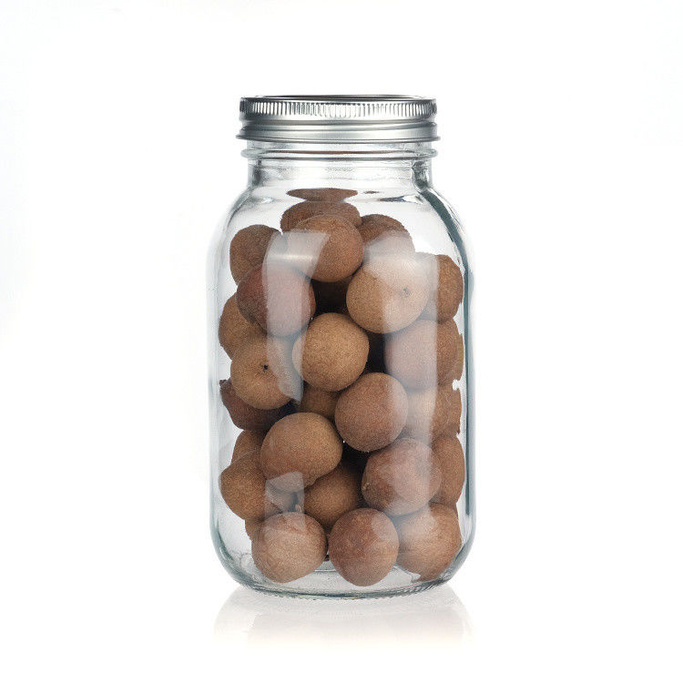 Môi rộng 86mm Môi rộng bảo quản bình thủy tinh Mason Jar cho Jam bơ đậu phộng