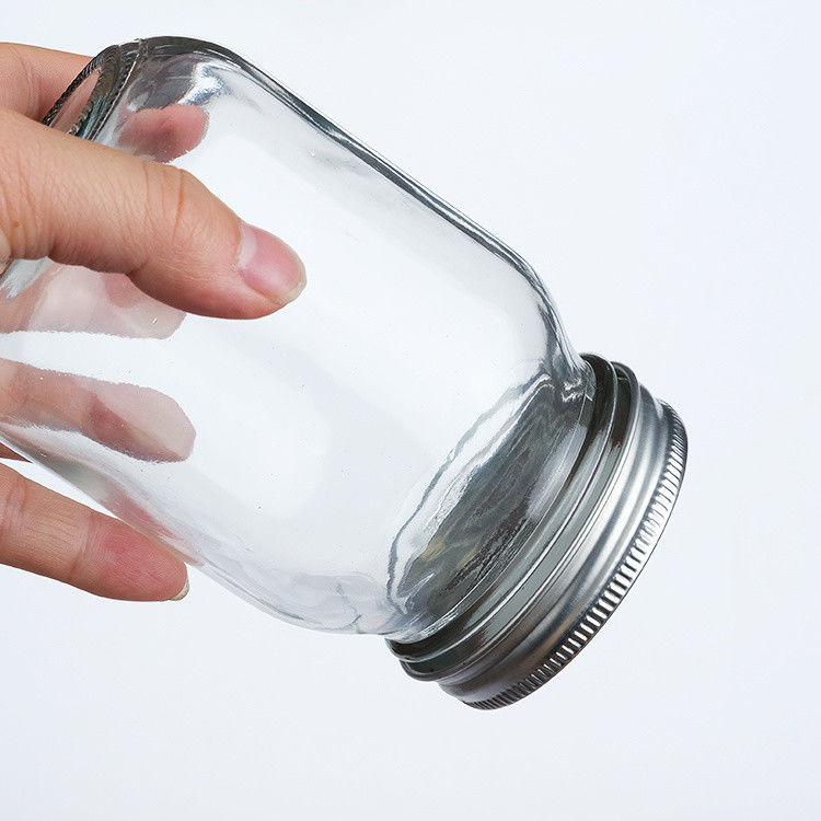 Môi rộng 86mm Môi rộng bảo quản bình thủy tinh Mason Jar cho Jam bơ đậu phộng