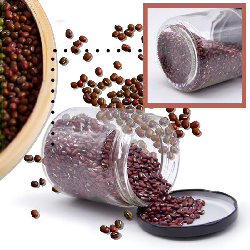 Nhập xách vòng kính trong suốt hộp bình kính đồ ăn nhẹ chứa cho mật ong kẹo 32oz
