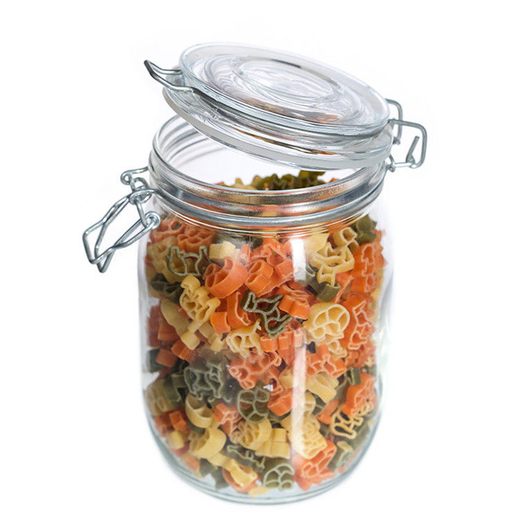 Thùng chứa thủy tinh chất lượng cao 4oz 8oz 10oz 12oz 16oz 25oz 32oz Glass Mason Jar