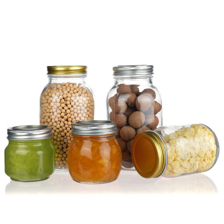 Thùng chứa thủy tinh 3 oz 6oz 8oz 240ml cho Jam Spice