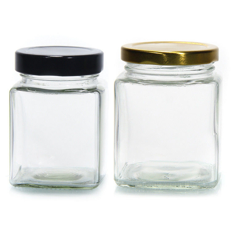 Đồ chứa thủy tinh cao cấp hình vuông 180 Ml 280 Ml 380 Ml 500 Ml 730 Ml