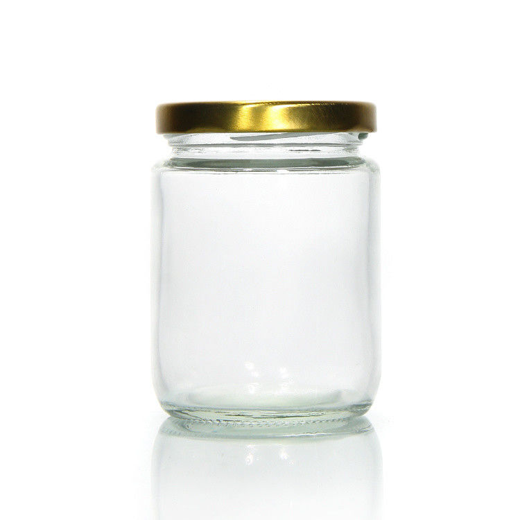 Custom Luxury 100ml 180ml 500ml Small Round Freezing Glass Jar Để lưu trữ Pickle
