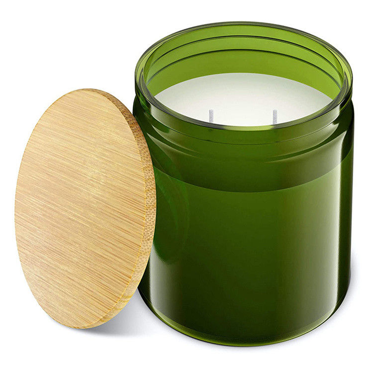 Chất lượng cao bán buôn Oem Odm chấp nhận được 100ml 250ml Amber Glass Candle Jars For Candle