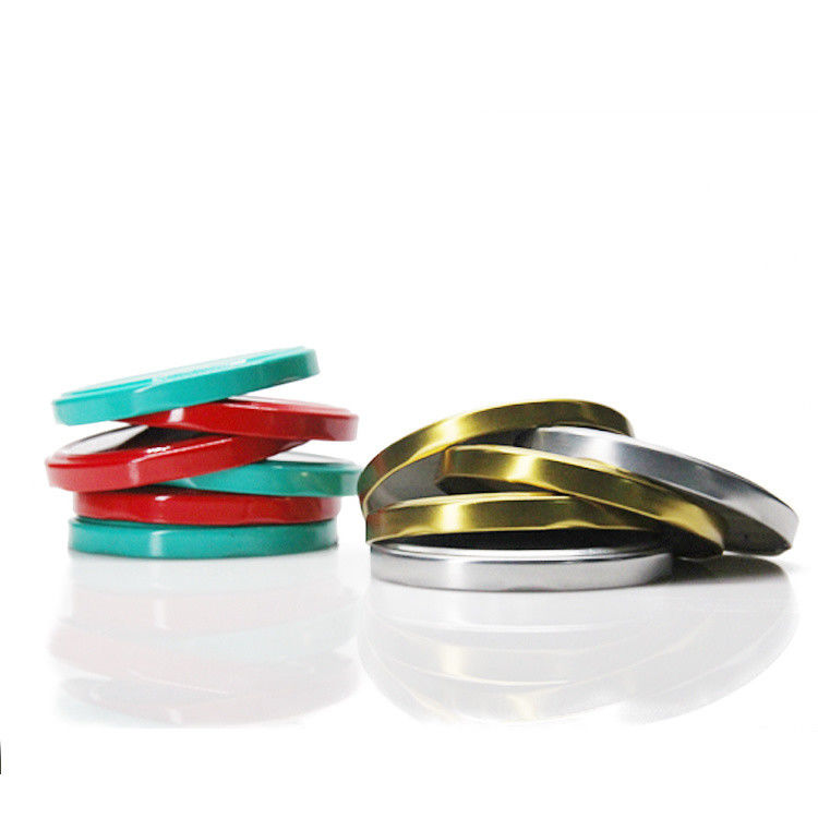 Hot bán 82mm đóng gói bình xoắn off Lug Cap Metal Lug Cap cho chai sữa