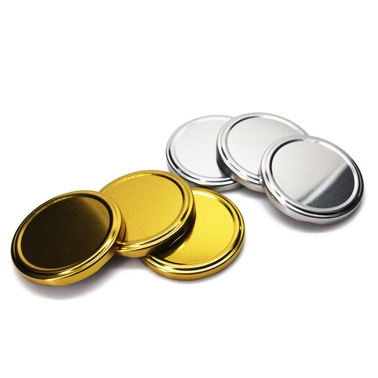 Hot bán 82mm đóng gói bình xoắn off Lug Cap Metal Lug Cap cho chai sữa