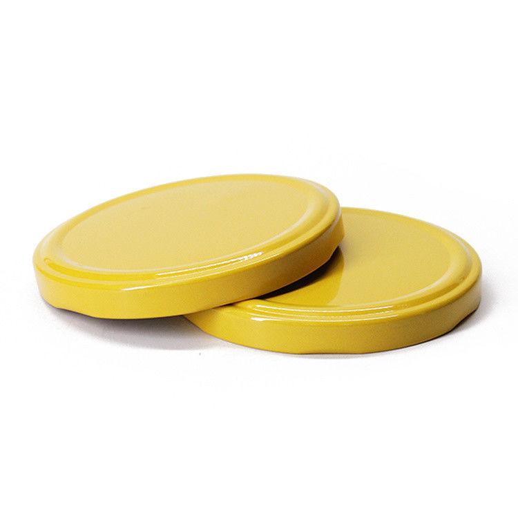 Giá rẻ 43mm 48mm 53mm 58mm 63mm Glass Honey Jar Metal Top Tinplate Lug Cap