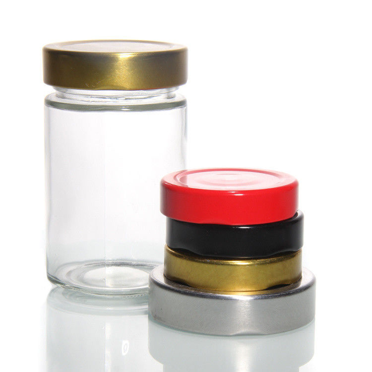 Thiết kế mới 20mm 38mm 48mm 63mm Custom Color Metal Jar Lids Metal Lug Cap cho Canning Jar