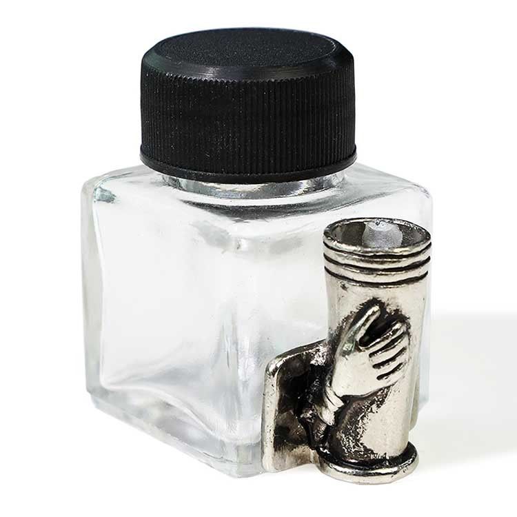 25 ml Custom Antique Ink Bottle Empty Vintage Glass Inkwell Bottles (Bất chứa nước)