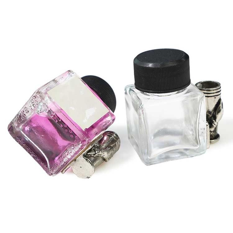 25 ml Custom Antique Ink Bottle Empty Vintage Glass Inkwell Bottles (Bất chứa nước)
