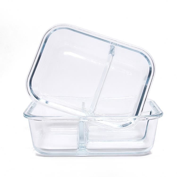 Cốc trái cây thủy tinh hộp ăn trưa hộp salad trái cây cốc lưu trữ thực phẩm lò vi sóng an toàn