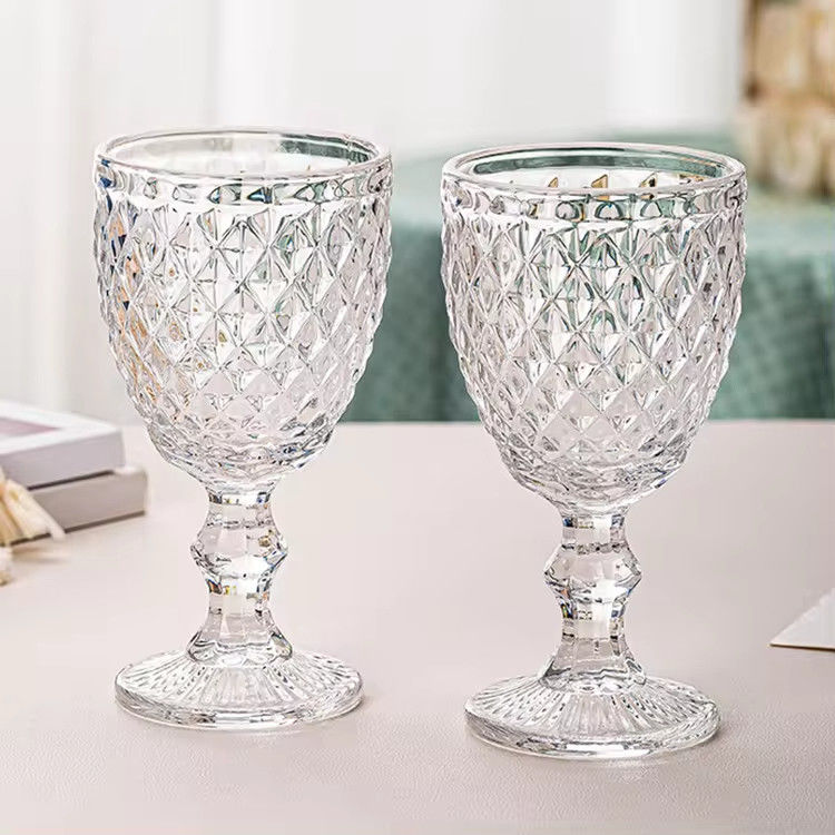 Vintage Ribbed Highball Glass Glassware 8Oz Collins Glass