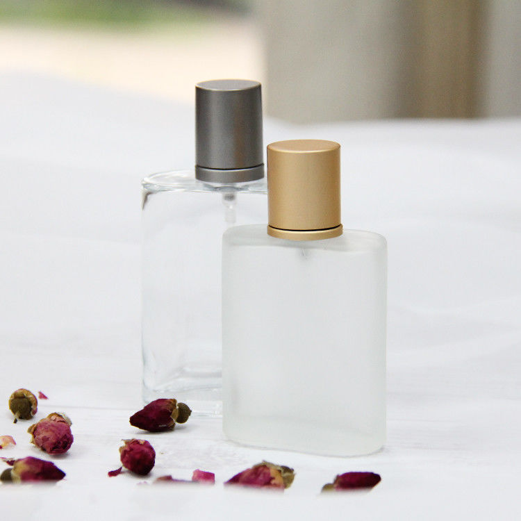 Thùng nước hoa hình vuông tùy chỉnh 30ml 50ml 100ml Thùng nước hoa màu sáng kính