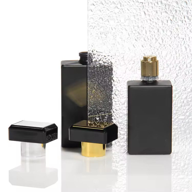 Chai nước hoa sản xuất sang trọng tùy chỉnh dành cho phụ nữ 30ml 50ml 100ml Thủy tinh rỗng Chai nước hoa xịt đầy lại