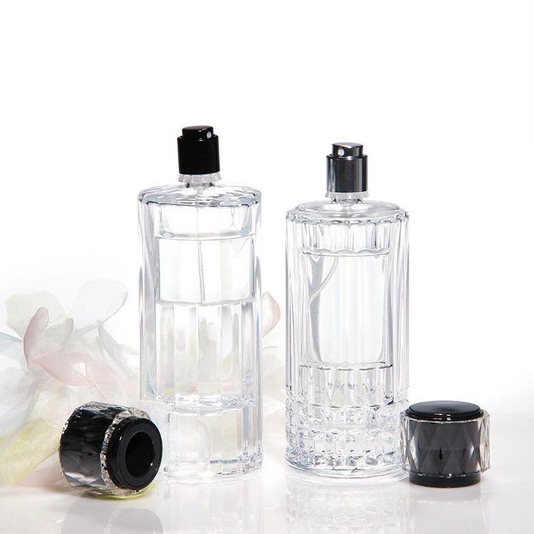 Nhãn hiệu tùy chỉnh Điệu sắc trang trí điêu khắc Rỗng chai thủy tinh 50ml chai nước hoa sang trọng